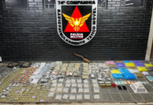 Polícia Militar apreende grande quantidade de drogas em Teófilo Otoni